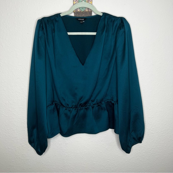 Express Tops - Express | green blouse
